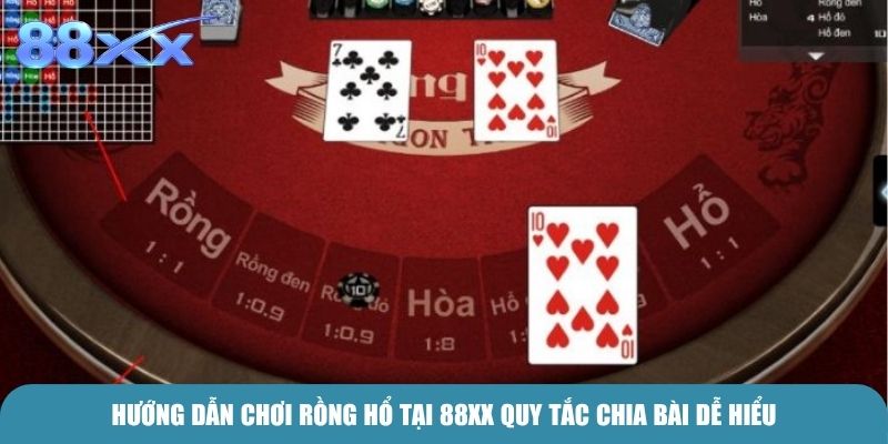 Hướng dẫn chơi Rồng Hổ tại 88xx quy tắc chia bài dễ hiểu
